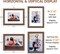 Natural Walnut 9x12 Picture Frames Mat to 6x8 Picture Display,Original Wood Handcrafted Photo Frame,Wooden Frame 9x12 with Tempered Glass Graduation Family Wedding Pictures Tabletop & Wall Decor